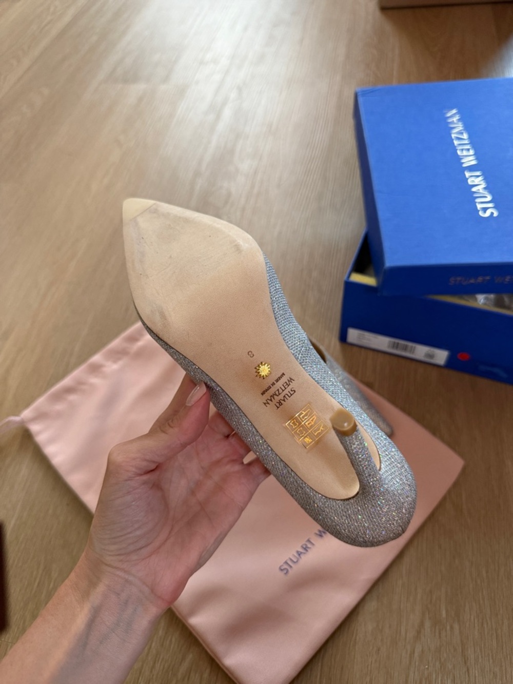 Stuart Weitzman 100 Crystal pumps - Picture 5 of 6